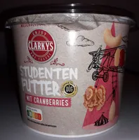 Studentenfutter mit Cranberries