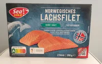 Norwegisches Lachsfilet ohne Haut, tiefgefroren