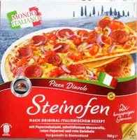 Pizzaburger Diavolo Steinofen