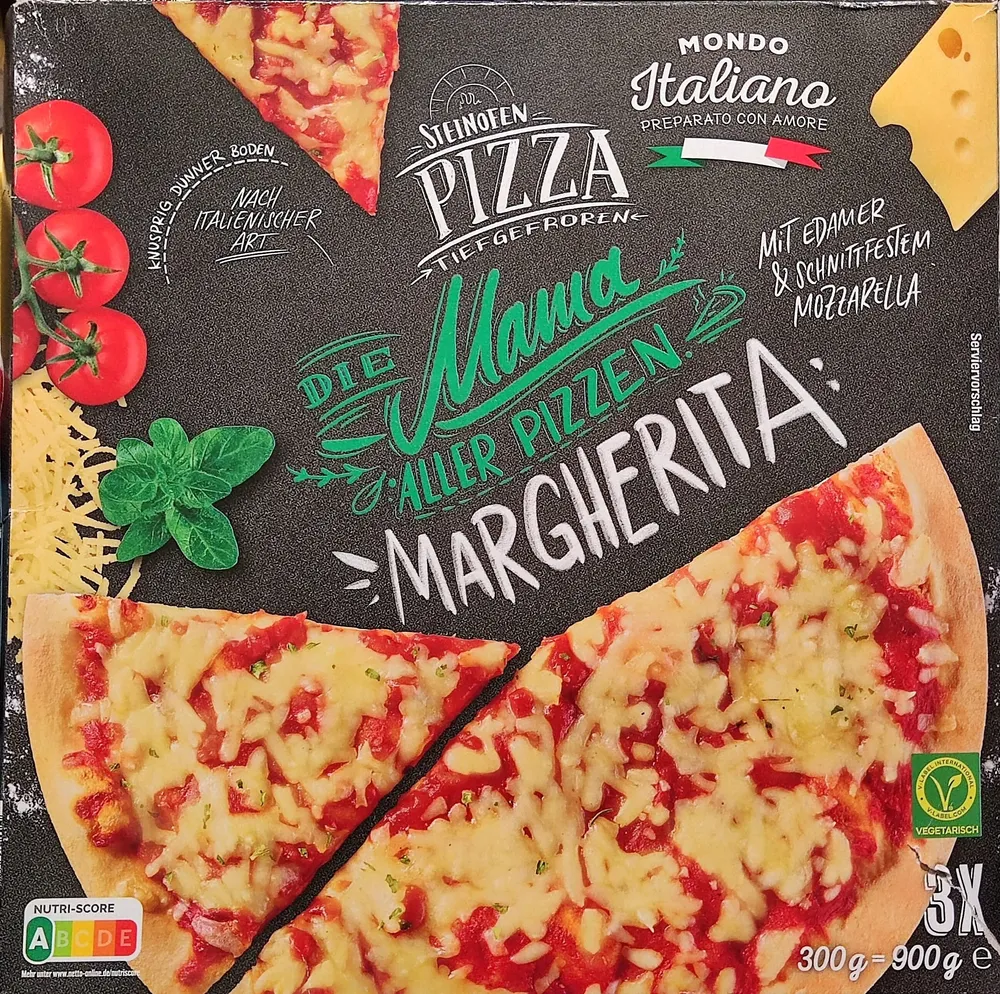 Steinofen-Pizza - Margherita
