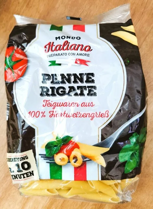 Nudeln Penne Rigate, Mondo, Netto