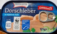 Dorschleber im eigenen Saft