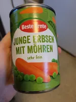Junge Erbsen mit Möhren 400g