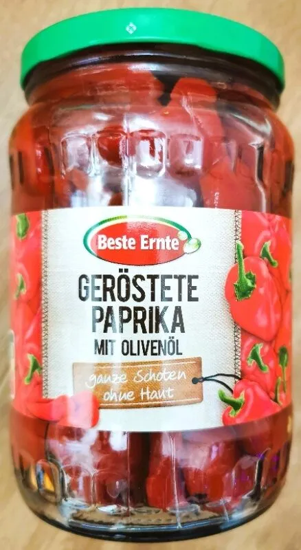 Geröstete Paprika