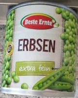Erbsen extra fein
