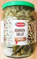 Bohnensalat, gewürzt