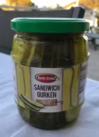 Sandwich-Gurken mild und würzig