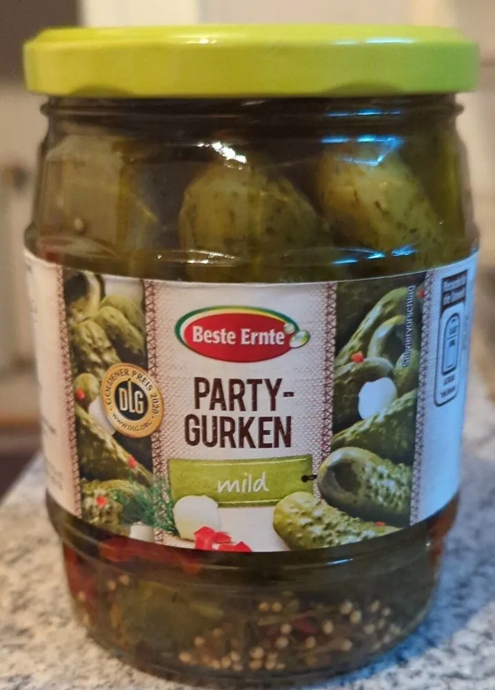 Partygurken mild