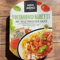 Vollkorn Spaghetti mit vegetarischer Sauce nach Bolognese Art
