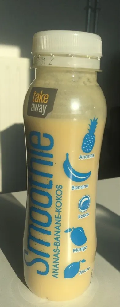 Smoothie Ananas-banane-coco