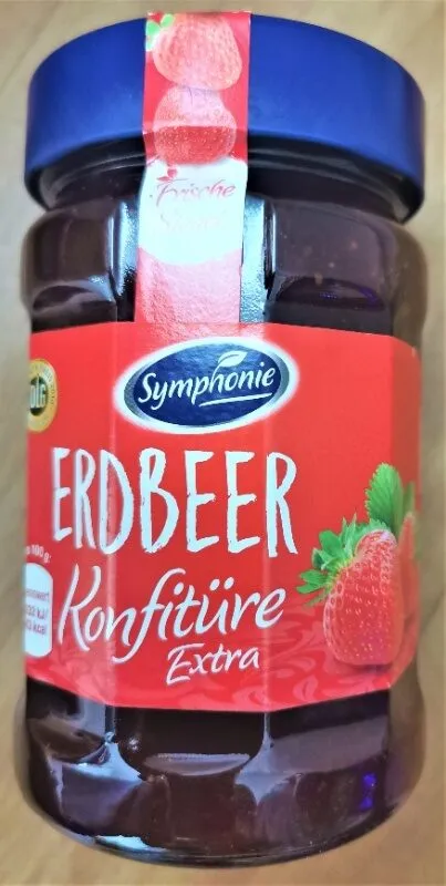 Brotaufstrich - Marmelade - Erdbeere Konfitüre Extra