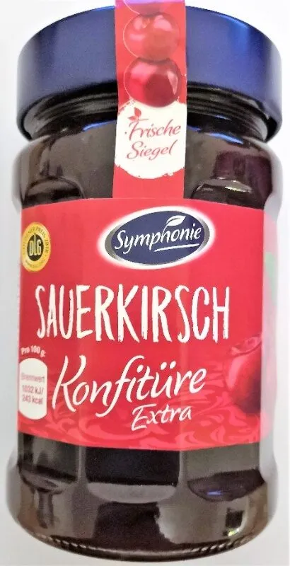 Brotaufstrich - Marmelade - Sauerkirsche Konfitüre Extra