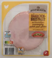 Hähnchenbrustfillet, zusammengefügt, gepökelt und gebraten