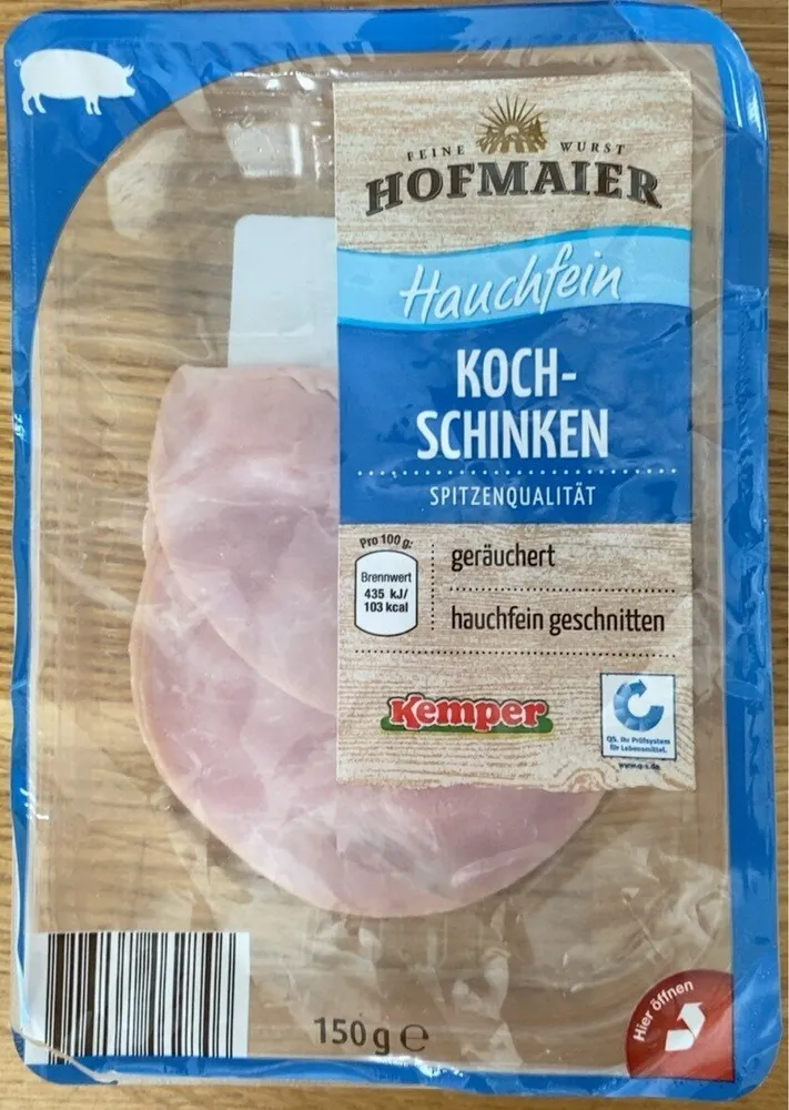 Kochschinken hauchfein