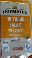 Truthahn Salami mit Palmfett