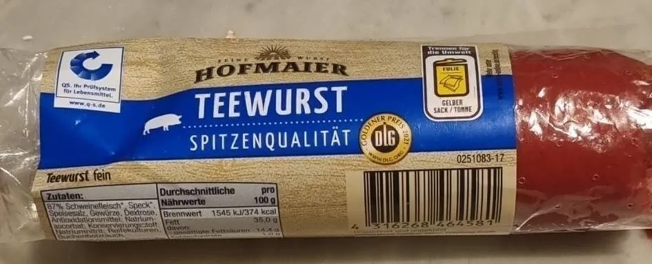 Teewurst