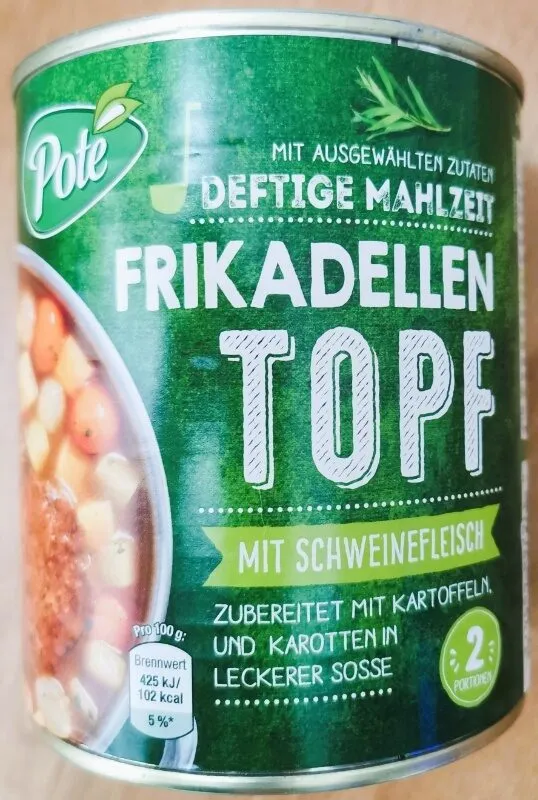 Konserve (Poté) - Frikadellen Topf