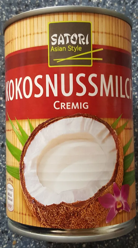 Kokosnussmilch cremig