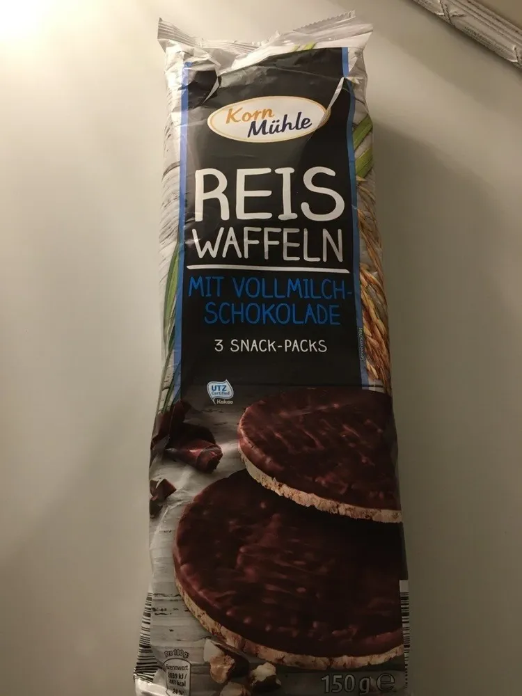 Reis Waffeln Vollmilch-Schokolade