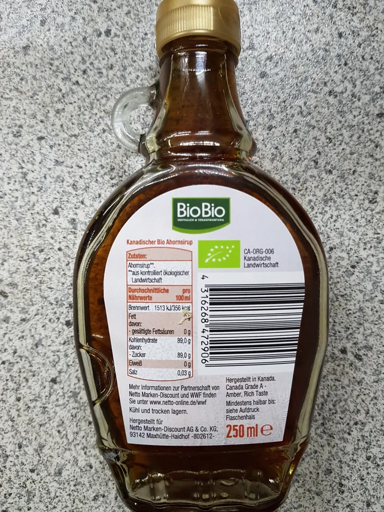 Ahorn Sirup