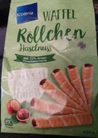 Waffel Röllchen, Haselnuss