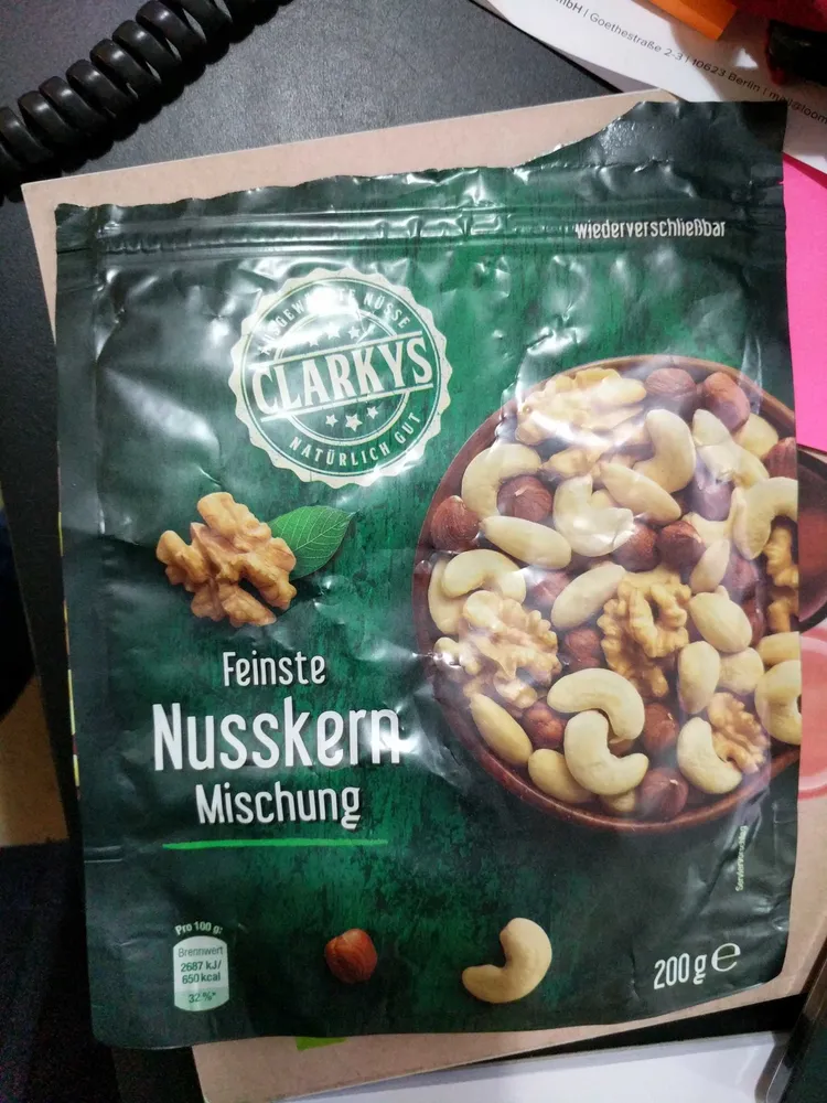 Feinste Nusskern Mischung
