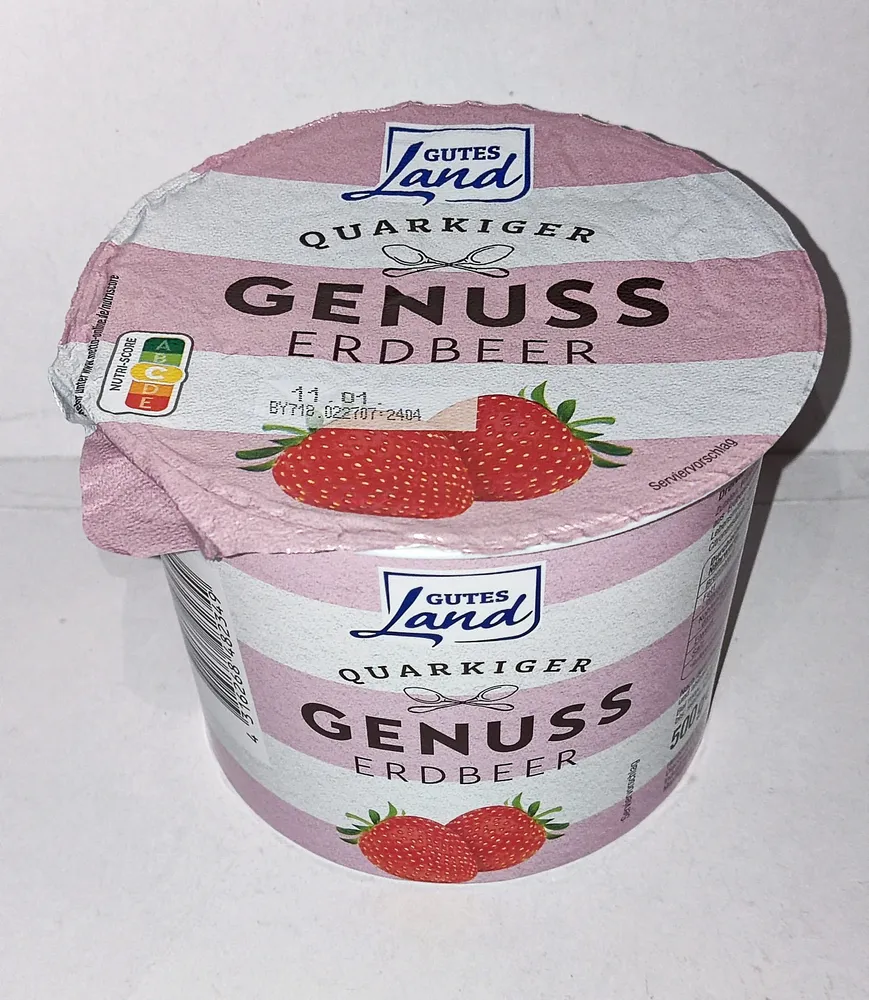 Quarkiger Genuss - Erdbeer
