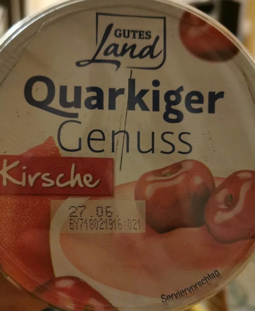 Quarkiger Genuss - Kirsche
