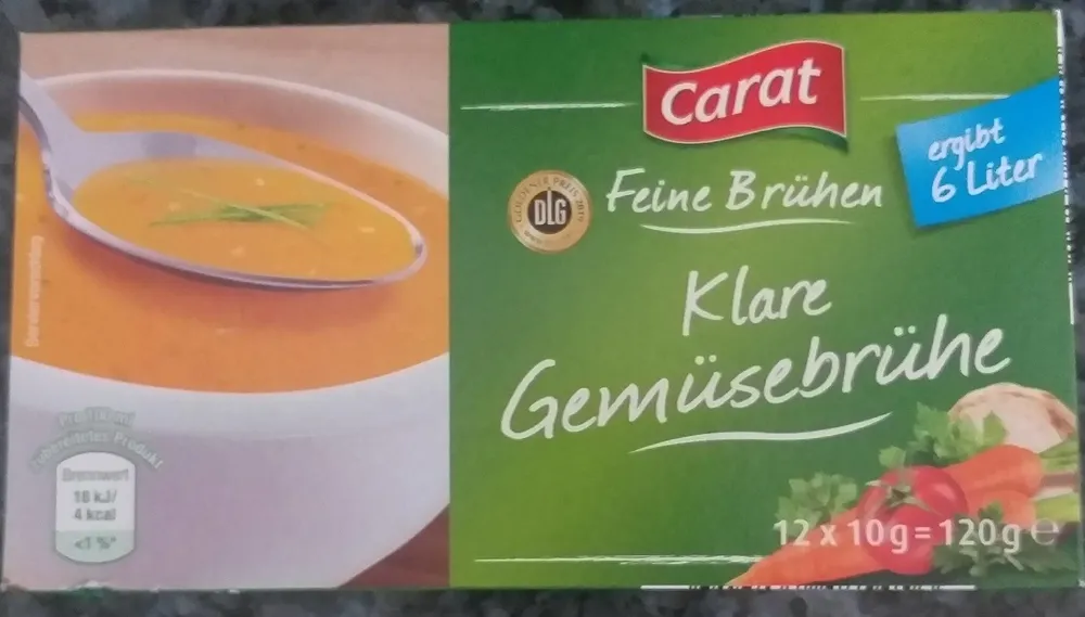 Klare Gemüsebrühe