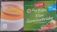 Klare Gemüsebrühe