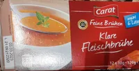 Klare Fleischbrühe Würfel