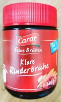 Klare Rinderbrühe
