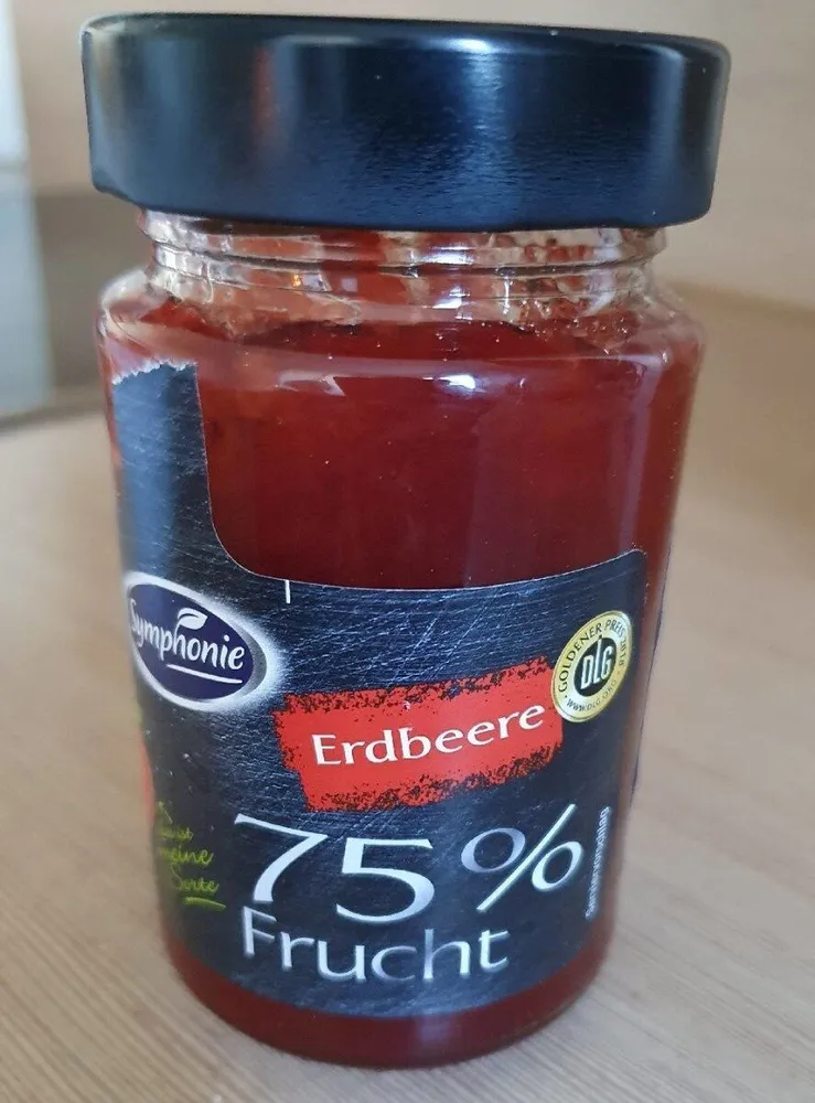 Erdbeerkonfitüre 75% Frucht