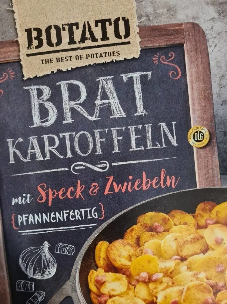 Bratkartoffeln mit Speck und Zwiebeln