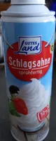 Schlagsahne sprühfertig