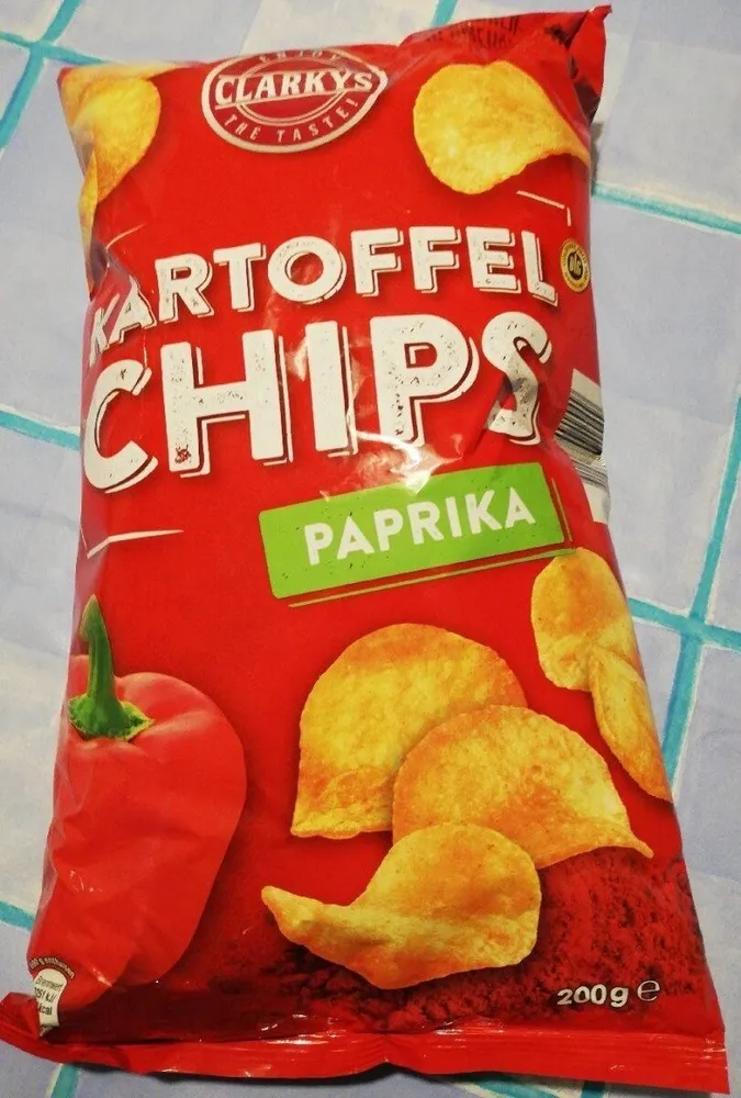 Chips Kartoffel-Chips Paprika