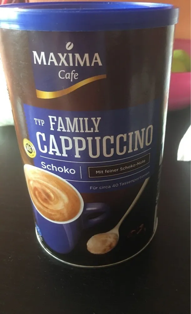 Maxima Family Cappuccino Schoko