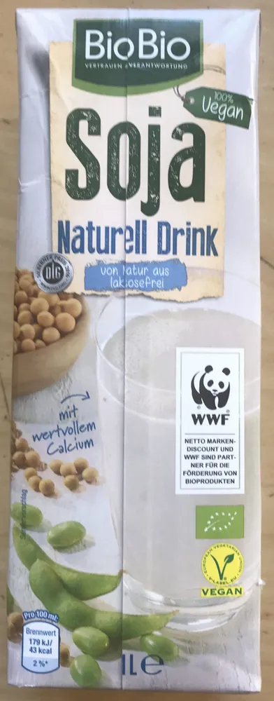 Bio-Sojadrink - Naturell