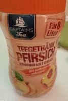 Teegetränk Pfirsich