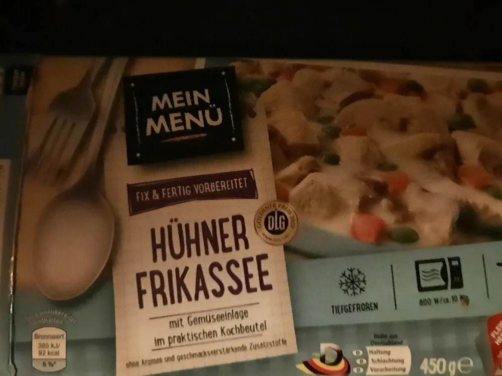 Hühner frikassee