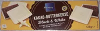 Kakao-Butterkekse Black & White