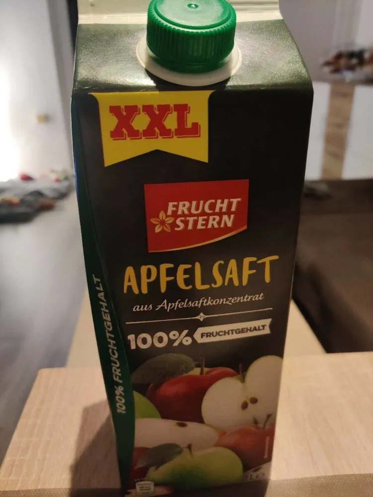 Apfelsaft aus Apfelsaftkonzentrat