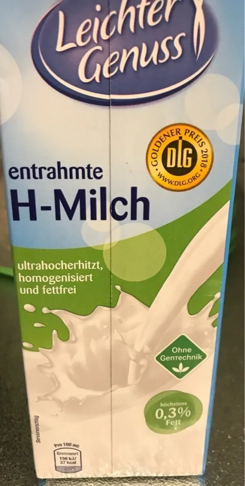 entrahmte H-Milch
