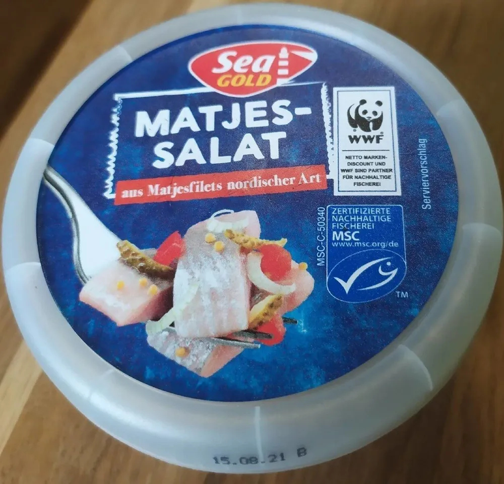 Matjes-Salat