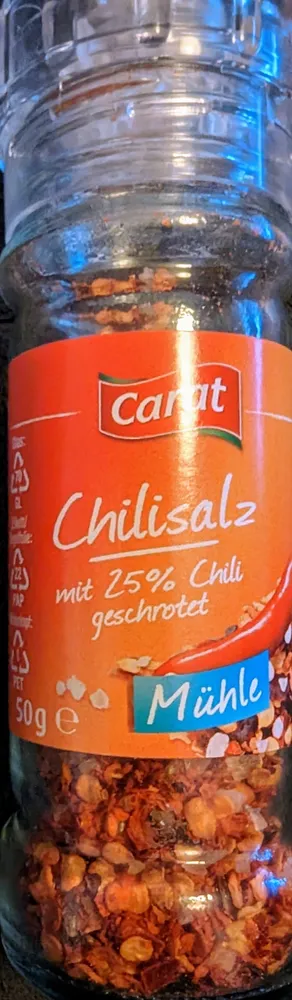 Gewürz, Chilisalz Mühle