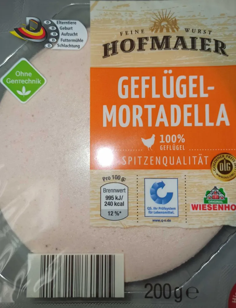 Geflügel Mortadella