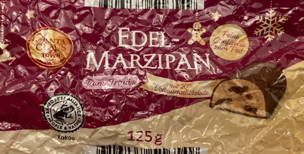 Edel-Marzipan Rum-Traube
