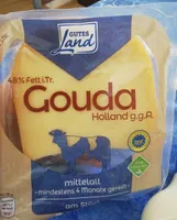 Gouda Holland Mittelalt, G. G. a 48% Fett I. TR