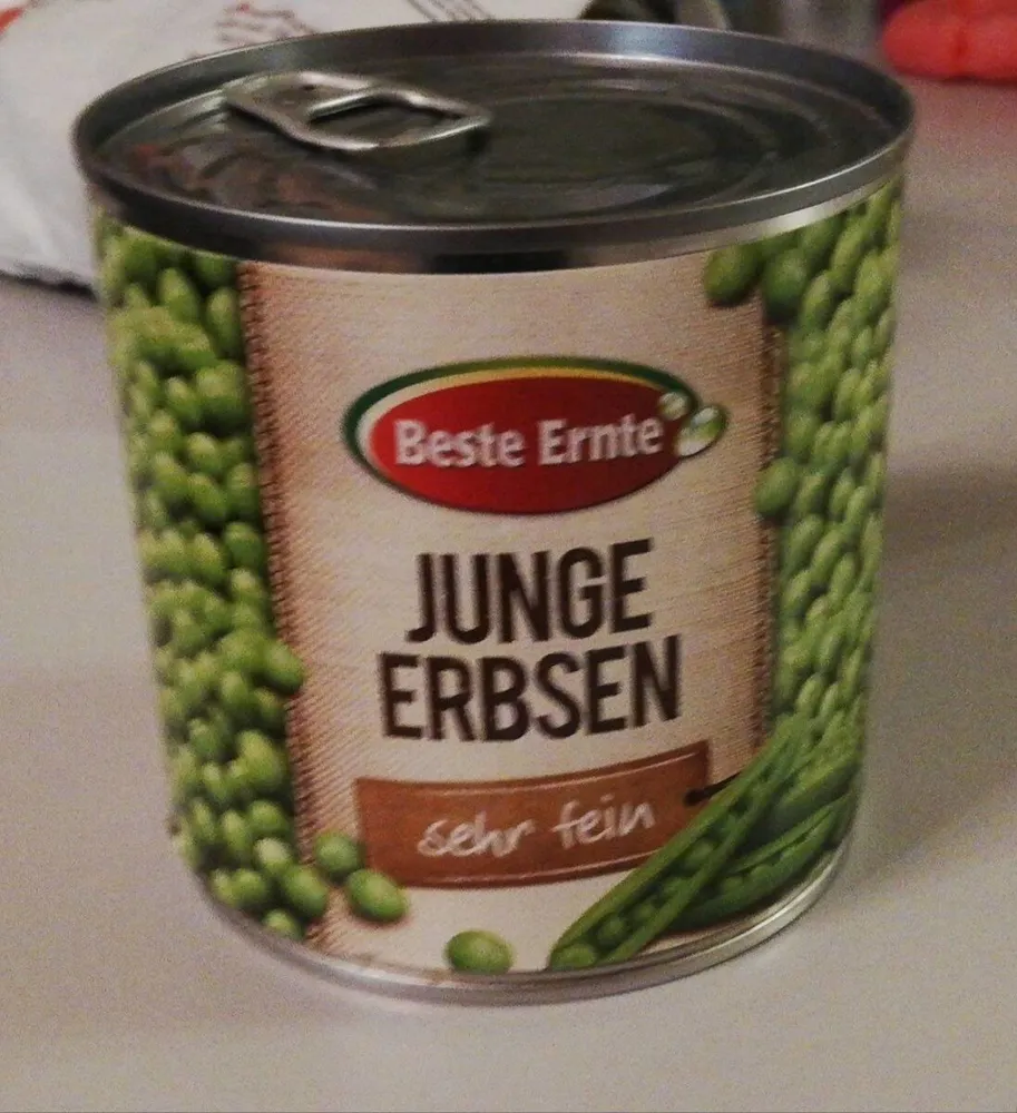 Junge Erbsen