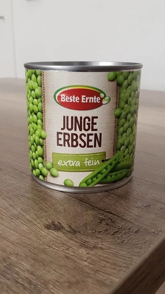 Junge Erbsen